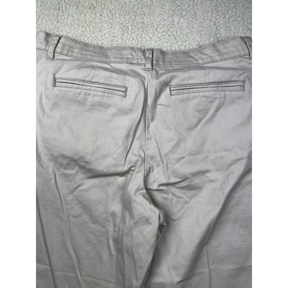 Lee Pants Womens Size 12 Comfort Straight Leg Flat Front 4 Pocket Design‎ Khaki - Picture 9 of 10
